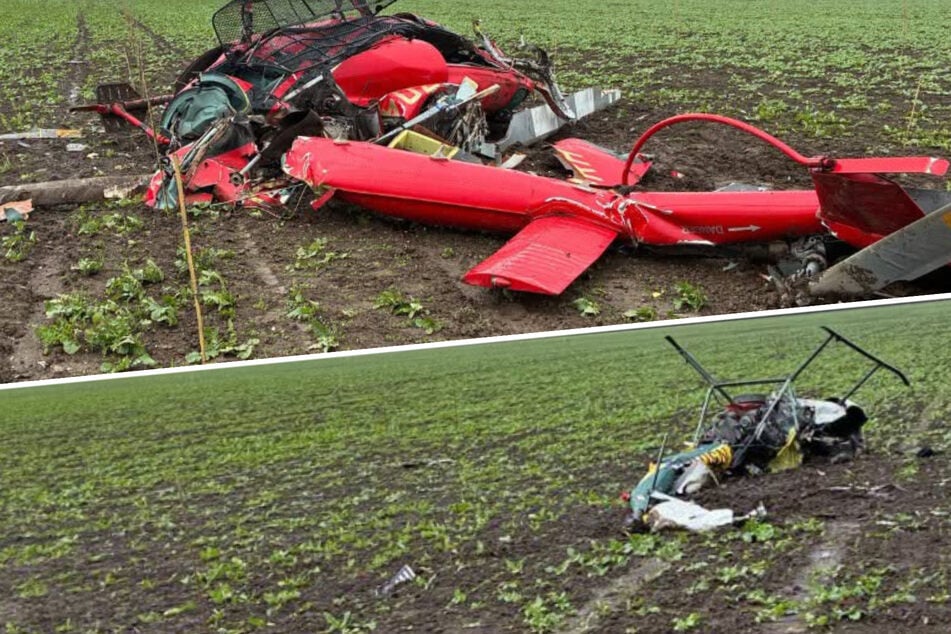 Hubschrauber krachen zusammen: Drei Tote, darunter Flugschüler