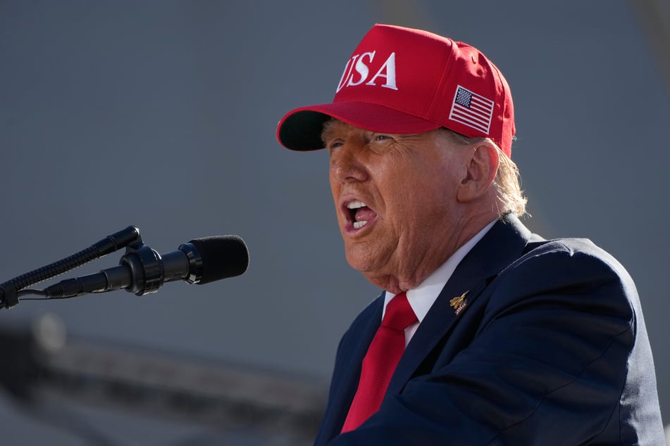Der US-Präsident Donald Trump (79).
