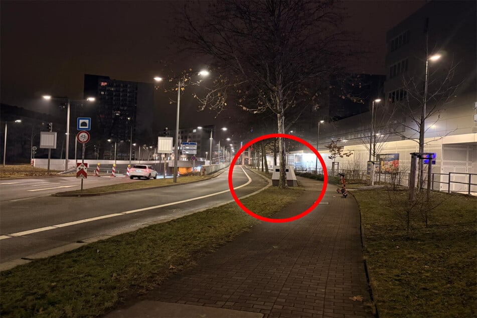 Achtung, Autofahrer! Der Superblitzer lauert hinter einem Baum auf der Ammonstraße.