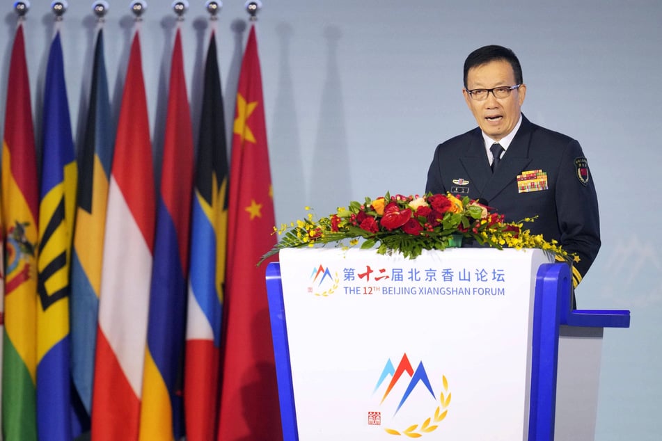 Defense Minister Dong Jun also spoke on China's maritime interest and warned against violating its territorial sovereignty.