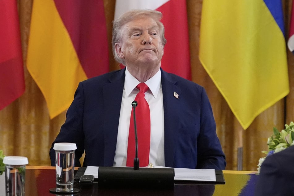 Der US-Präsident Donald Trump (79).