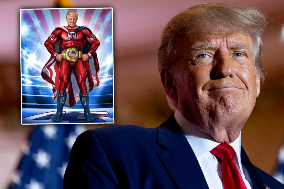 Donald Trump für teure Superhelden-Sammelkarte verspottet: "Riesige Neuigkeiten"