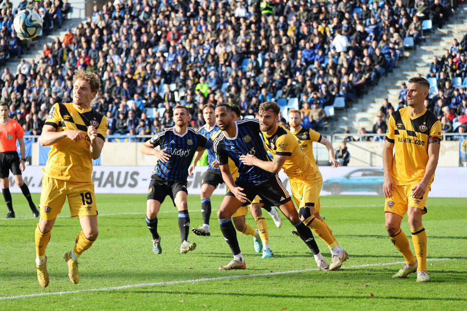 Dynamo Dresden konnte in Saarbrücken kaum eigene Chancen herausspielen.