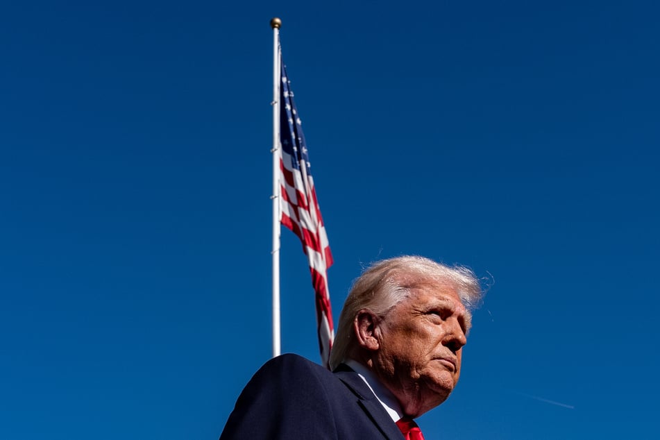 Der US-Präsident Donald Trump (79).