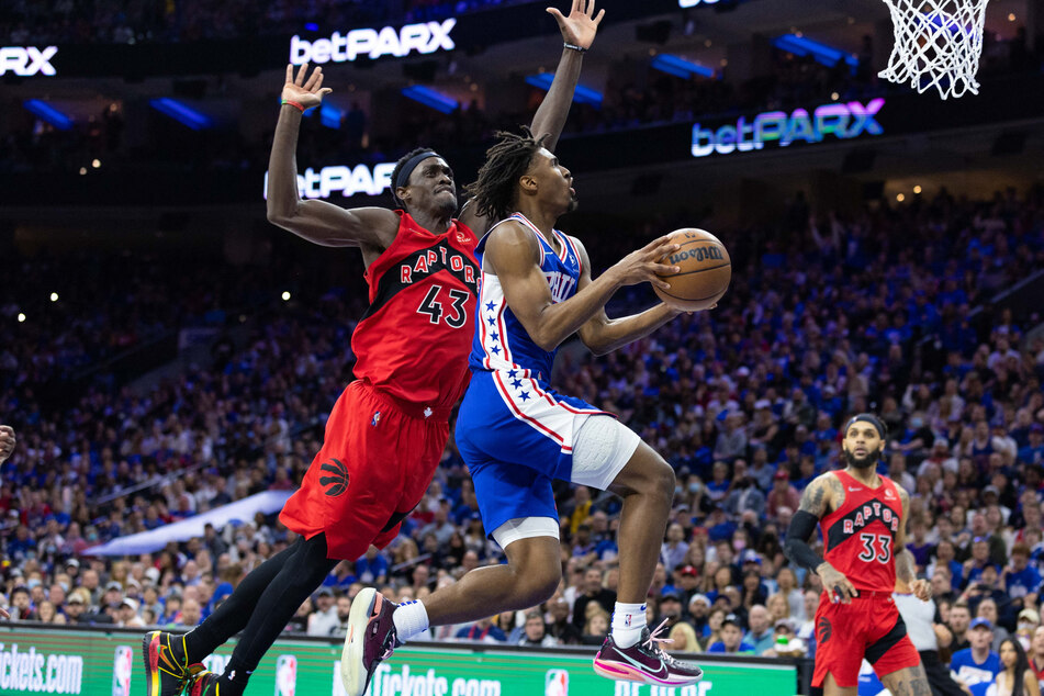 The Sixers' Tyrese Maxey ruled the court on Saturday night.