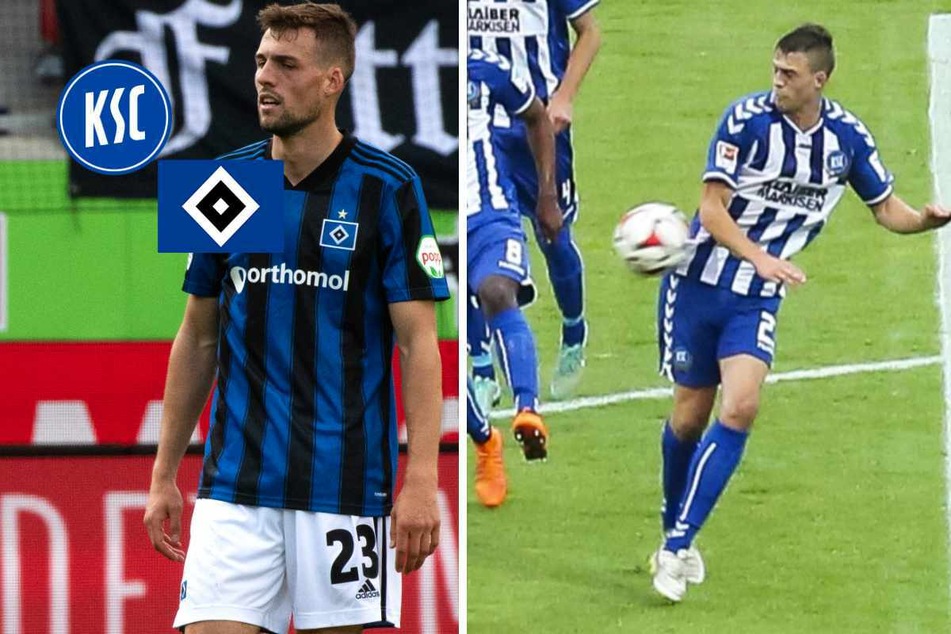 HSV gegen KSC: Jonas Meffert und das ominöse Handspiel in der Relegation