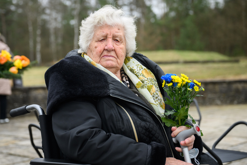 Die Auschwitz-Überlebende Anastasia Gulej (98) wurde mit der Ehrennadel des Landes Sachsen-Anhalt ausgezeichnet.