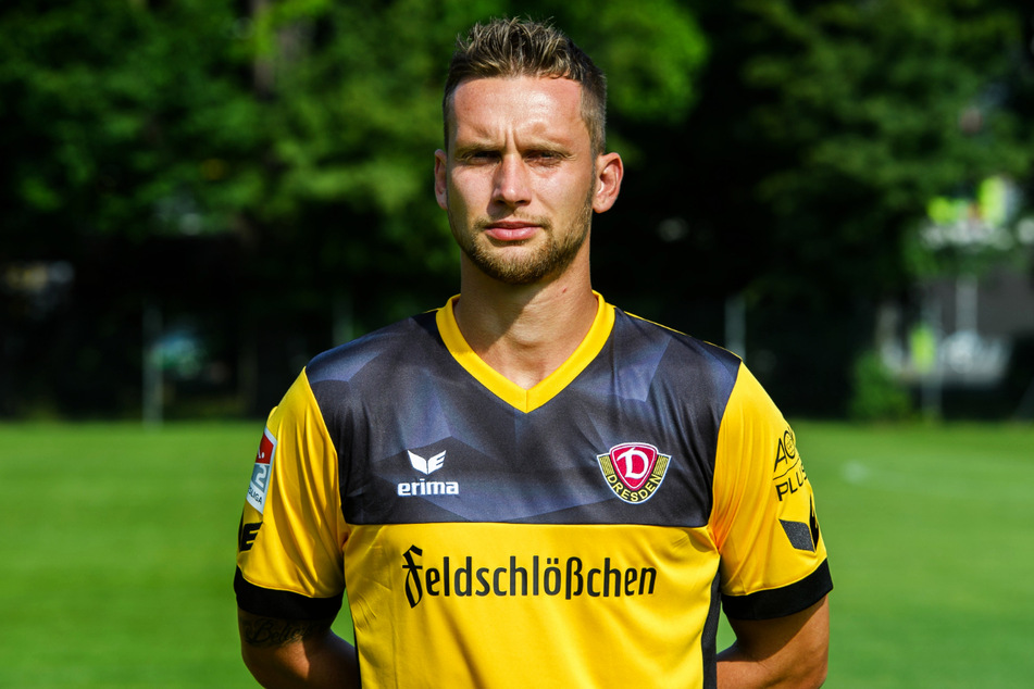 Manuel Konrad (32) spielte von 2016 bis 2018 bei Dynamo Dresden und kam auf 44 Einsätze (vier Tore) für die SGD.