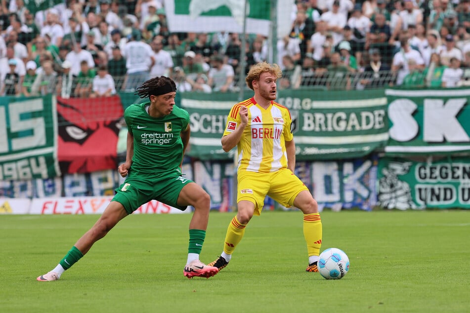 Chemie spielte gegen die favorisierten Unioner zunächst ganz gut mit. Doch noch im ersten Durchgang kassierte Grün-Weiß zwei Treffer.