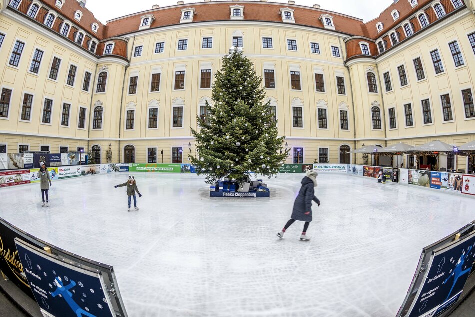 In diesem Winter fällt das Eislaufvergnügen im Innenhof des Kempinski aus.