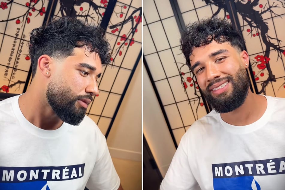 Mit seinem neuen Look sieht der 25-Jährige endlich wieder altersgemäß aus.