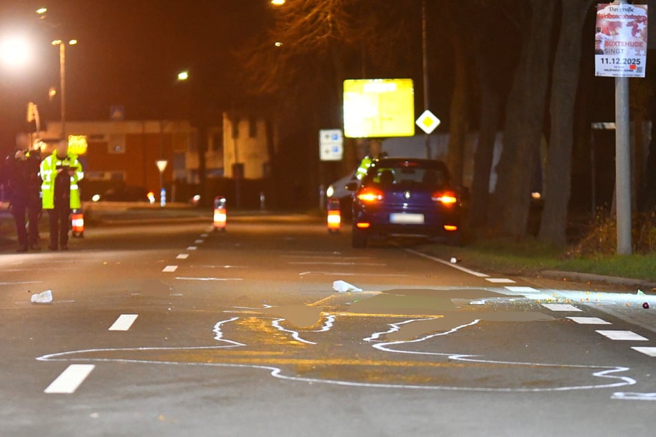 Die Harburger Straße wird bis in die späten Abendstunden voll gesperrt bleiben.