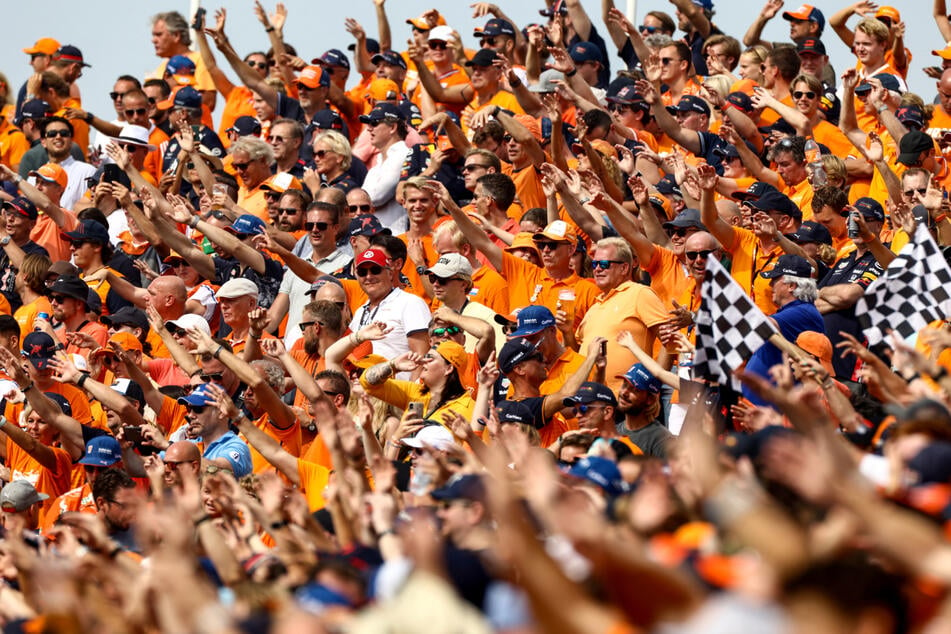 Max Verstappens "Orange-Army" sorgte für eine beeindruckende Kulisse an der Strecke!