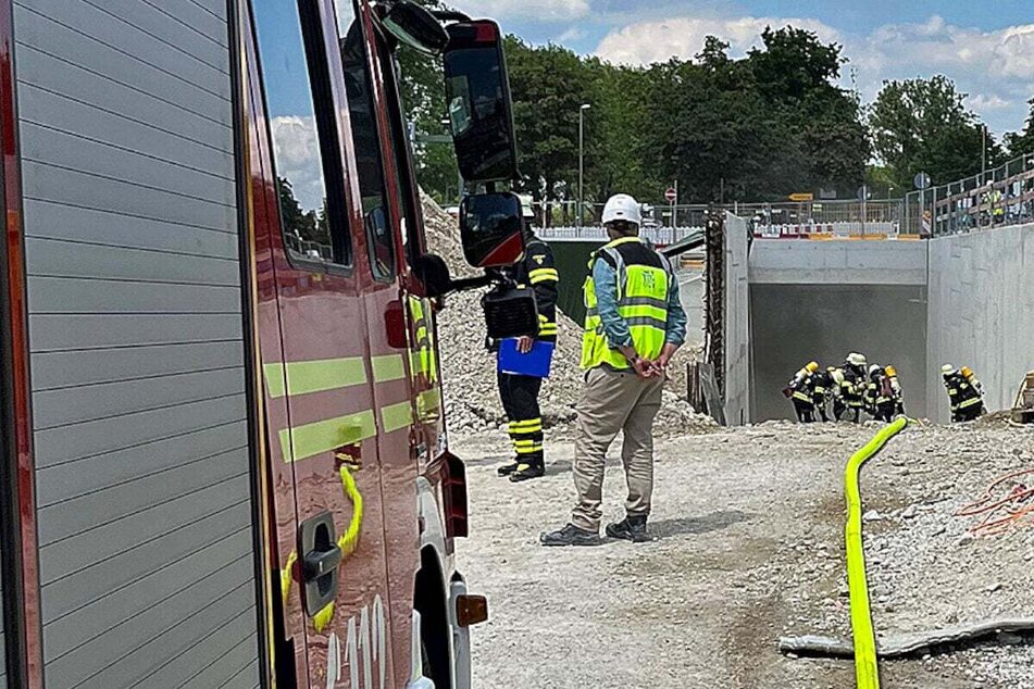 München: Arbeiter schuld an Arena-Feuer? Polizei vermutet fahrlässige Brandstiftung in der Baustelle