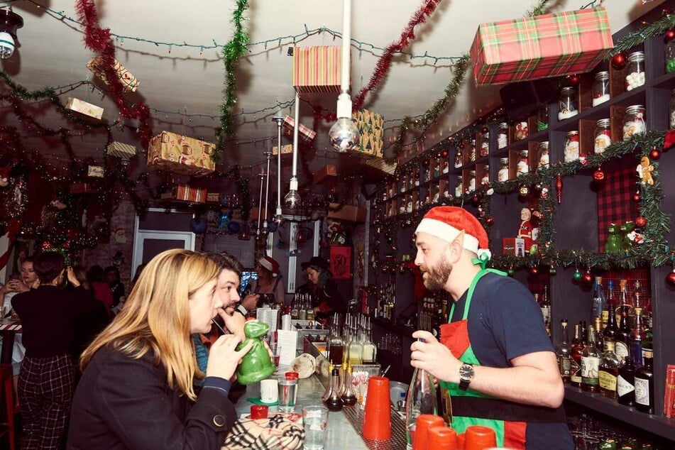 Miracle on 9th Street is a can't-miss spot for holiday cocktails.