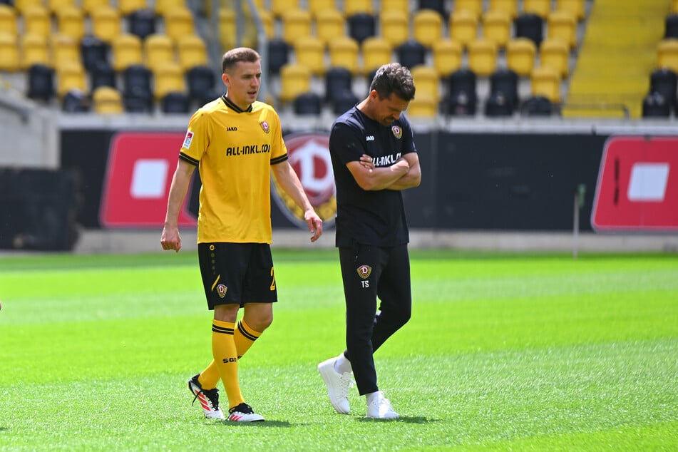 Niklas Hauptmann (l.) kann zum ersten Mal in dieser Vorbereitung bei einem Testspiel mitwirken.