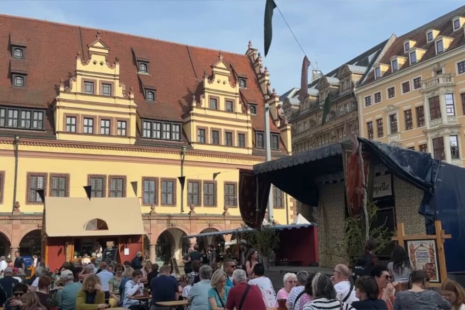 Ab Mittwoch eröffnet der Ostermarkt die diesjährige Leipziger Marktsaison.