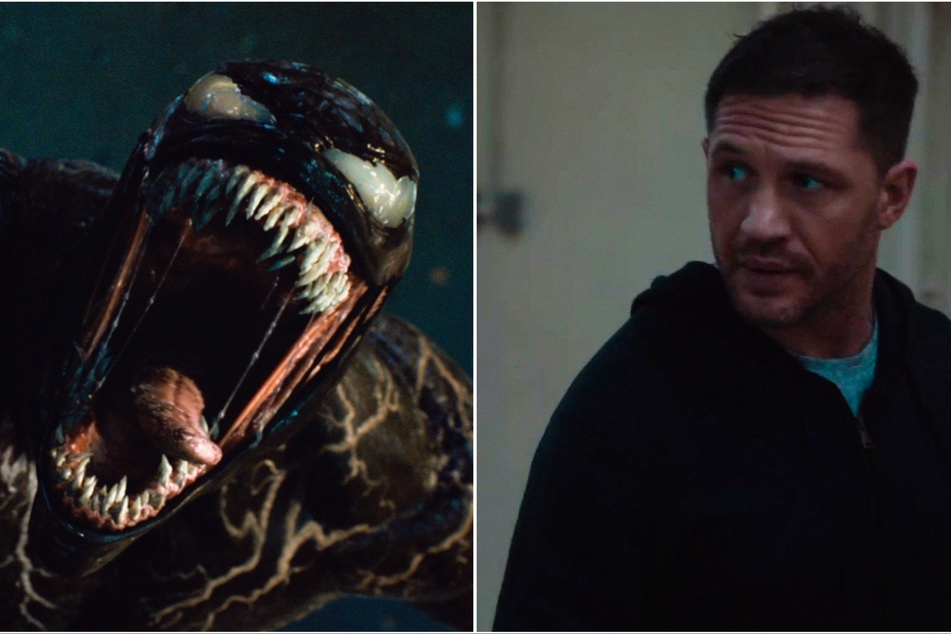 Tom Hardy reprises his role as Eddie Brock/Venom in Venom: Let There Be Carnage.