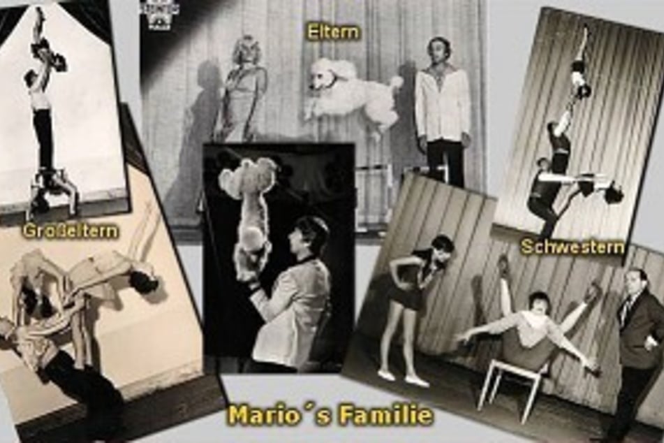 Marios Familie - von den Großeltern bis zu den Schwestern - hatte sich der Artistik verschrieben.