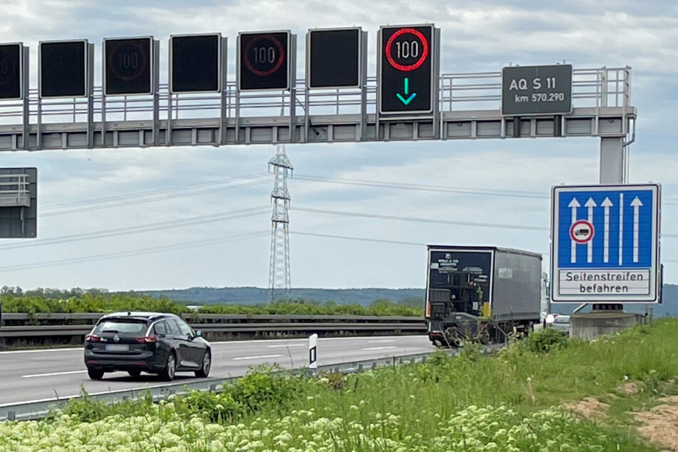 Ab jetzt ist auch der Standstreifen im Fall der Fälle befahrbar.
