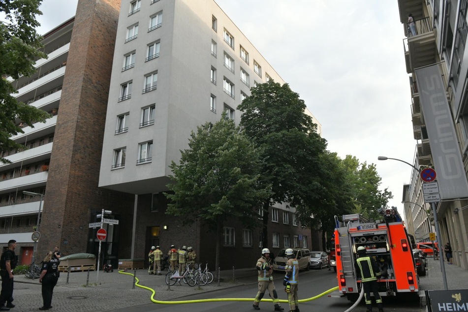 In Berlin-Kreuzberg hat es am Mittwochabend gebrannt.