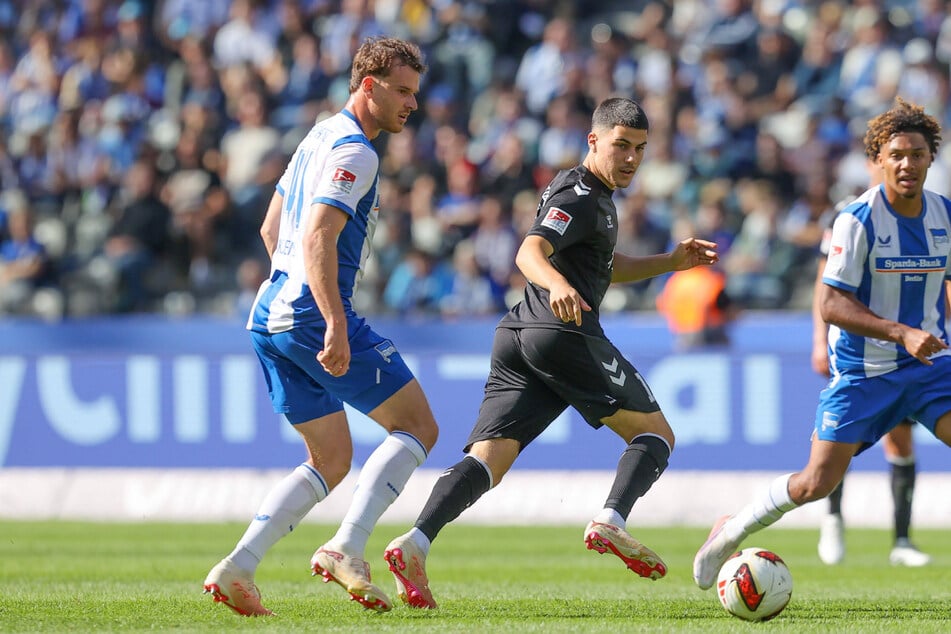 FCM-Neuzugang Felipe Chávez (19, M.) kam gegen Hertha BSC auf seine ersten Minuten für die Elbestädter.