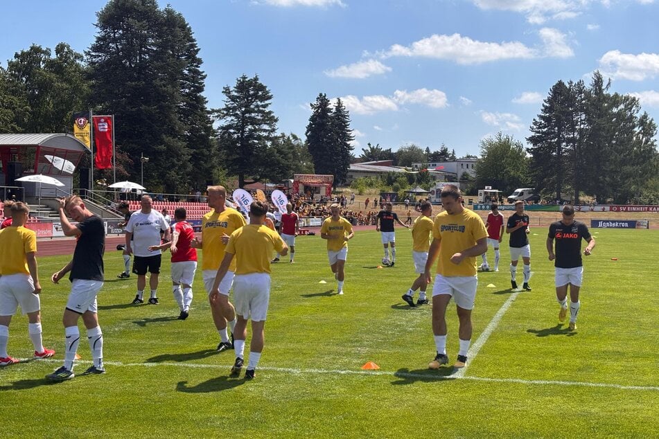 Dynamo testet gegen die "Kamenzer Jungs".