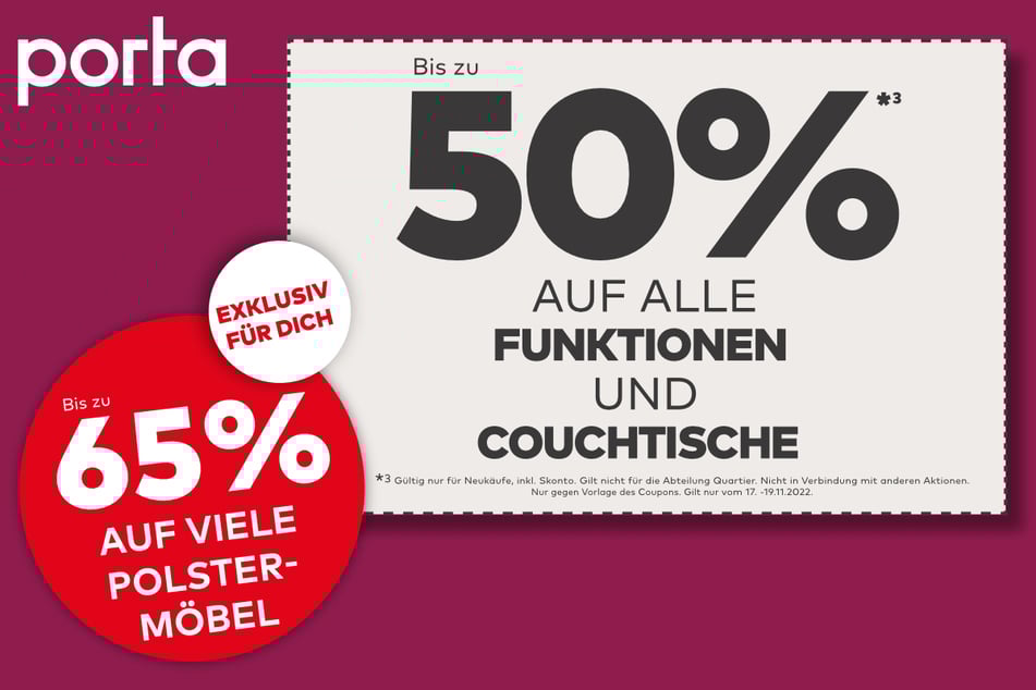 Hier klicken und Coupon herunterladen.