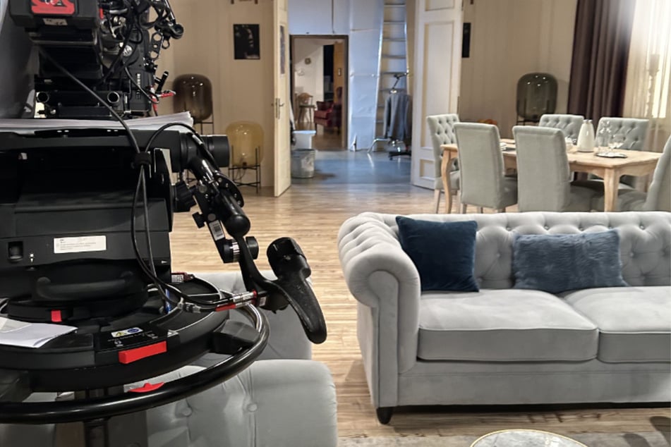 Am Set von "Sturm der Liebe" wird immer wieder umdekoriert.