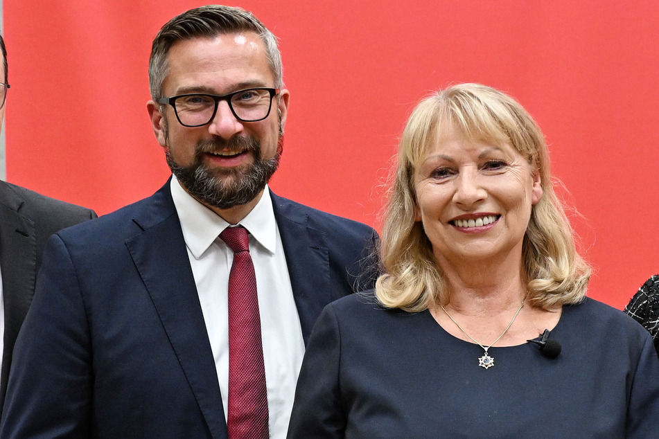 Soll weiter "eng an meiner Seite stehen": Ministerin Petra Köpping (65) und der geschasste Martin Dulig (49).