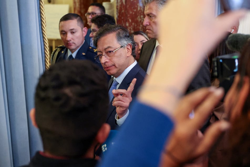 Colombian President Gustavo Petro said he had narrowly escaped a plot to assassinate him while he was traveling on Monday.