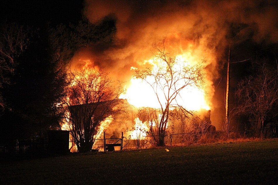 Am Wochenende brannten zwei Gartenhütten in Bleicherode. Kein Zufall, meint die Polizei.