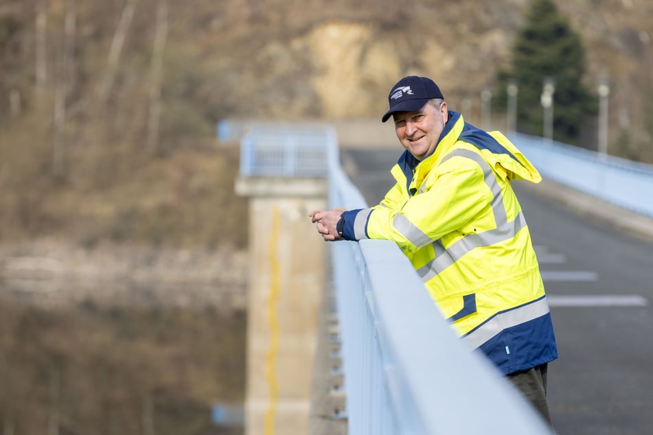 Heiko Hinz (61) hat 2001 in Gottleuba angefangen und wurde 2002 Staumeister.