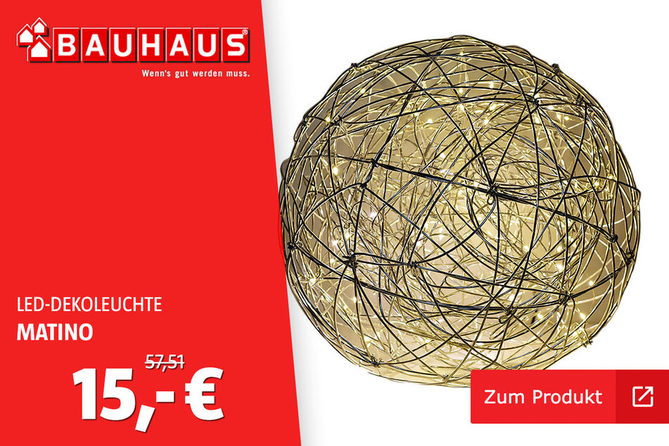 LED-Dekoleuchte rund Matino 
