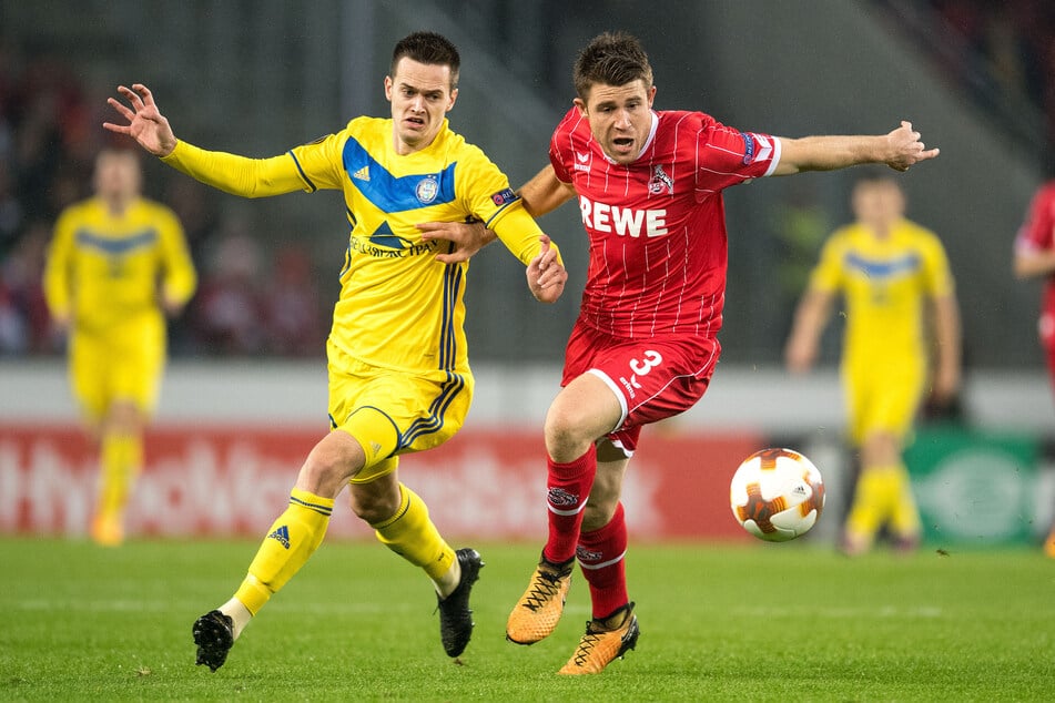 Dominique Heintz (30, r.) steht ab sofort wieder beim 1. FC Köln unter Vertrag. (Archivfoto)