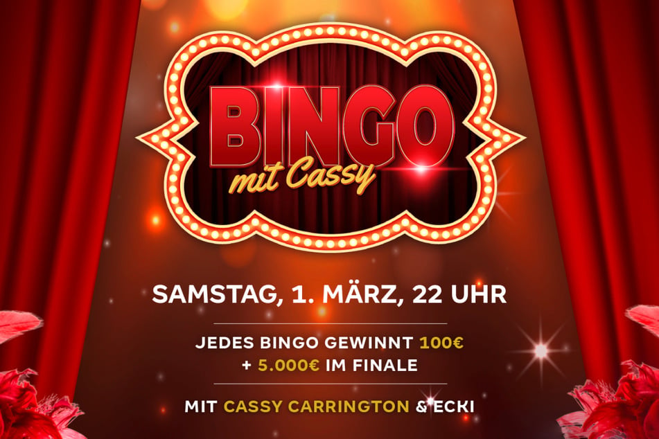 Die Gameshow "Bingo mit Cassy" findet am 1. März im Merkur Casino Bad Oeynhausen statt.