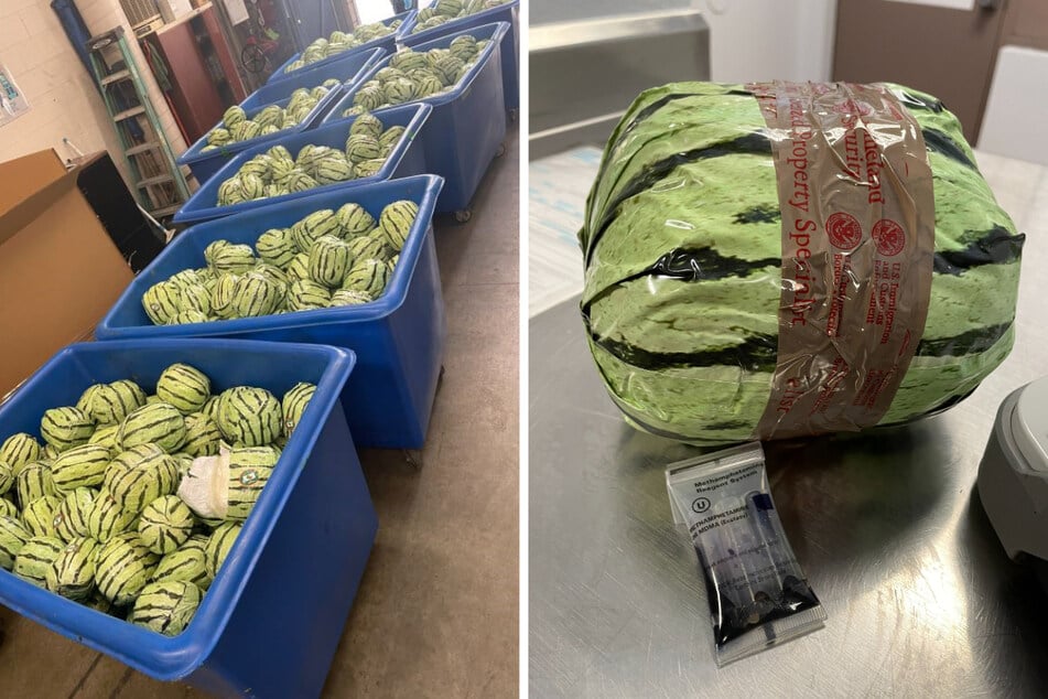 4,587 lbs of crystal meth found hidden inside fake shipment of watermelons