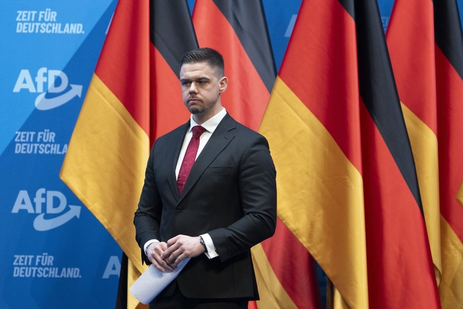 Hannes Gnauck (33), AfD Bundestagsabgeordneter und Vorsitzender der Jungen Alternative Deutschland (JA).