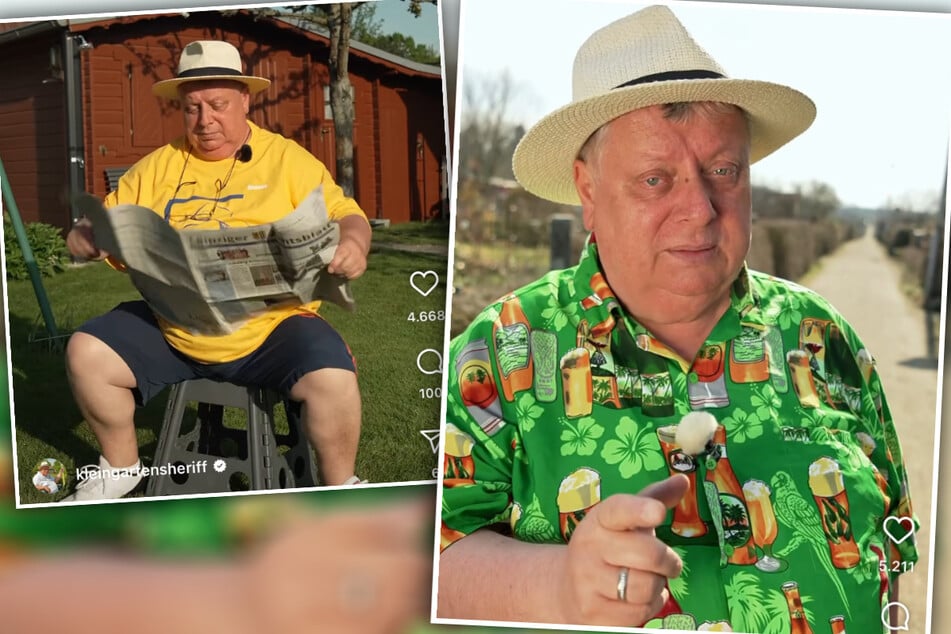 Leipzig: Endlich amtlich: Michael Baumann ist jetzt offiziell der Kleingartensheriff!