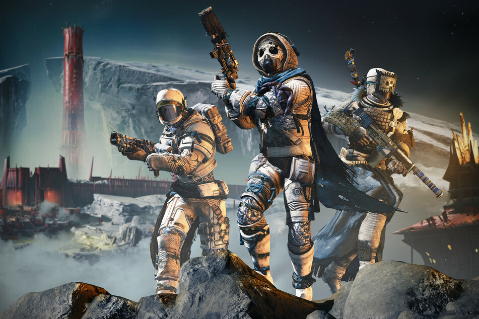 Mit eurem Feuerteam sorgt Ihr in "Destiny 2" im Universum für Ordnung.