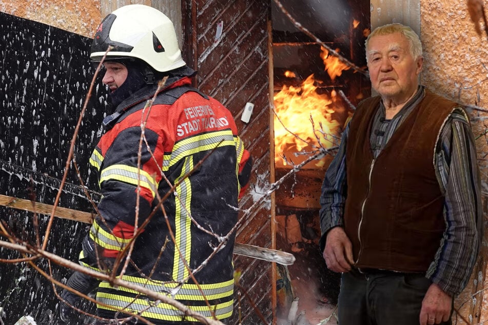 Dresden: Fachwerkhaus im Kurort abgebrannt: Bekannter Maler seit Großfeuer vermisst