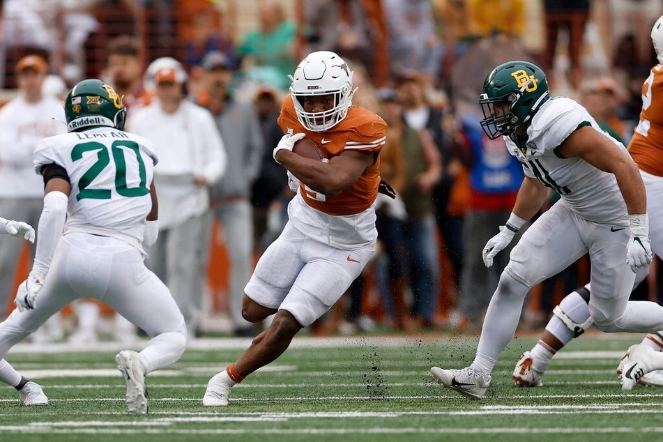 After three seasons, Bijan Robinson is the fourth all-time rusher in Longhorn history with 3,410 rushing yards.