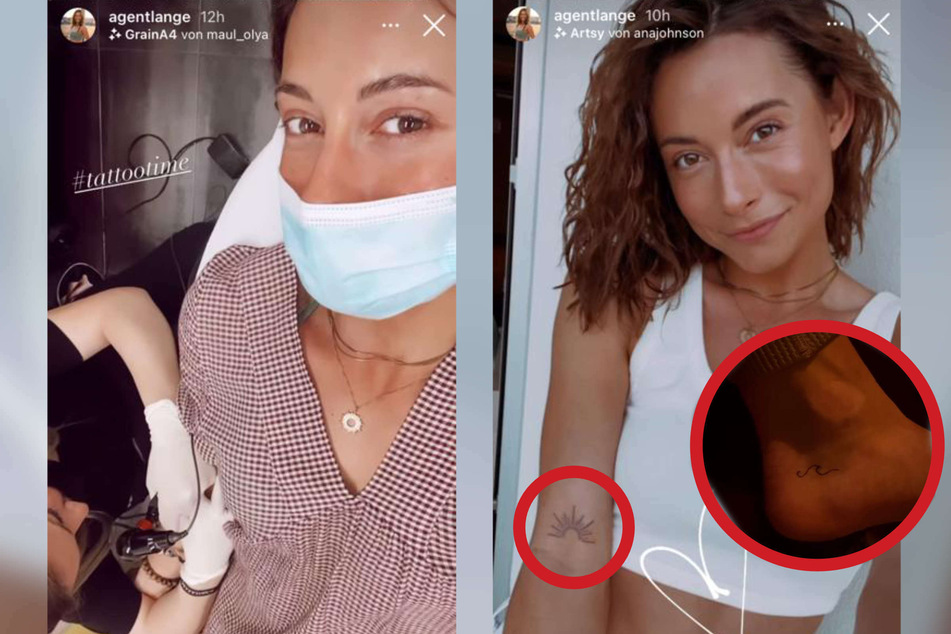 Jennifer Lange (27) präsentierte ihren Instagram-Fans jüngst zwei neue Tattoos. Die Fitness-Trainerin ist begeistertet Tattoo-Fan.