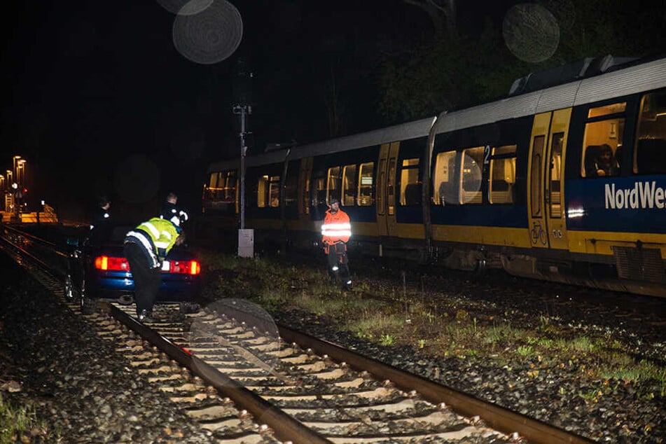 Die Strecke der Nord-West-Bahn ist zum Glück wenig befahren.