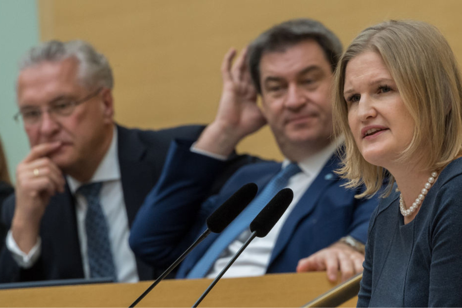 Katrin Ebner-Steiner hielt eine umstrittene Rede im Landtag.