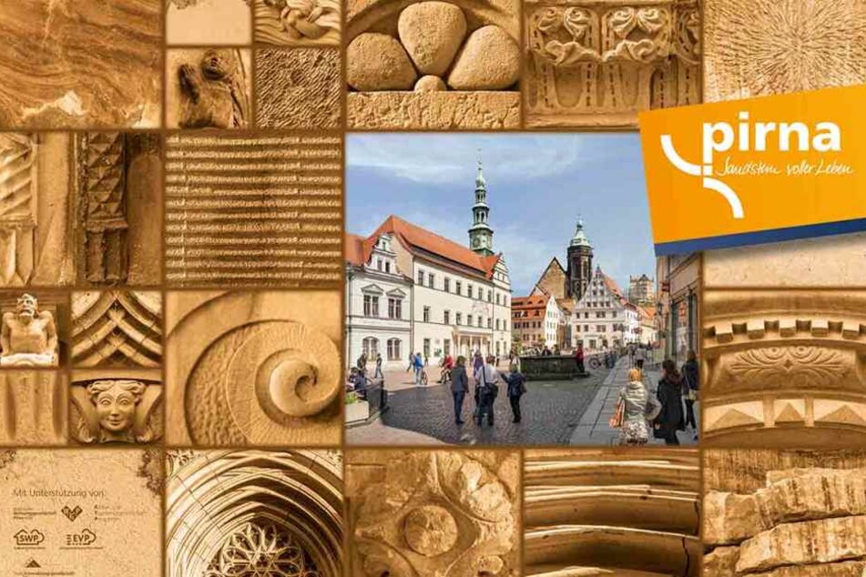 So zeigt sich die Stadt Pirna in ihrer aktuellen Image-Kampagne "Pirna – Sandstein voller Leben". 