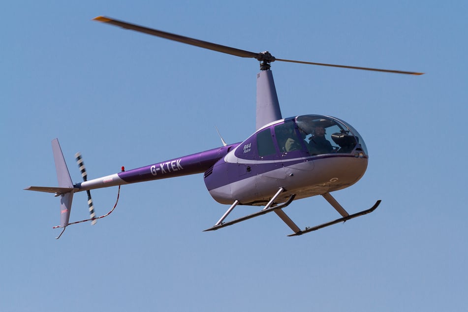 Ein Hubschrauber vom typ Robinson R44 wie dieser war in das Unglück verwickelt. (Symbolbild)