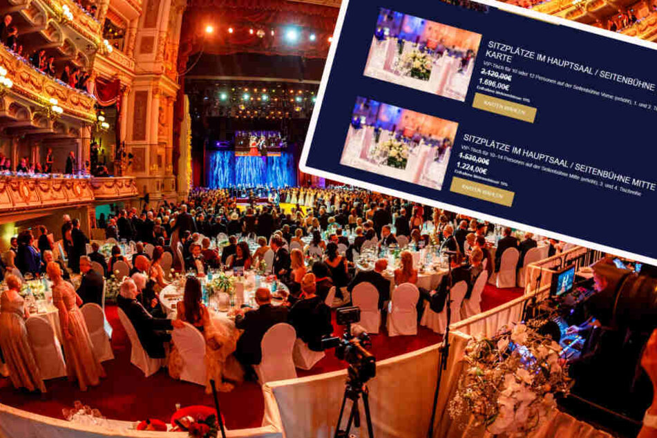 Immer weniger wollen zum Dresdner SemperOpernball: Tickets gibt es nun im Sale