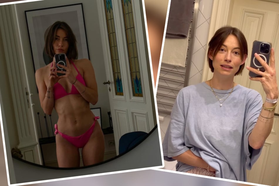Die Influencerin wolle in nächster Zeit wieder mehr Sport treiben und sich fitter fühlen.