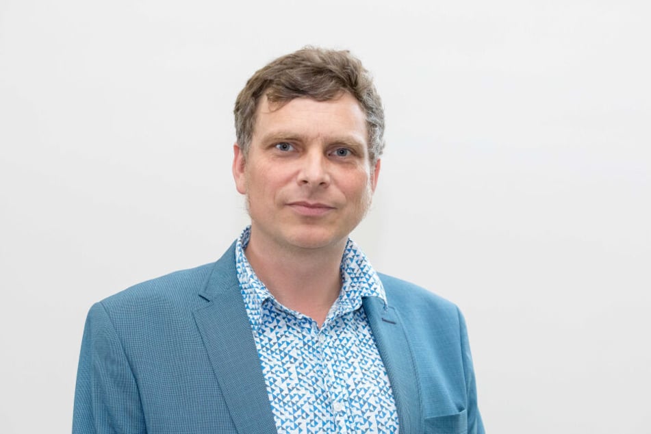 Wehrt sich gegen Globus am Leipziger Bahnhof: Grüne-Chef Thomas Löser (47).